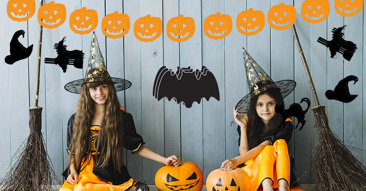 SHAPES ETC. Large Single Color Cut-Out - Bat