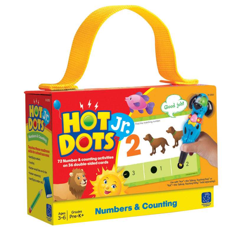 Learning Resources Hot Dots Jr Cards Numbers Counting (EI 2353)
