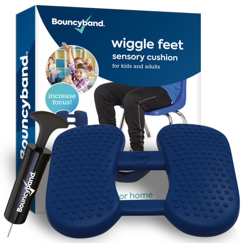 Bouncy Bands Wiggle Feet Sensory Cushion (BBAWFBL)