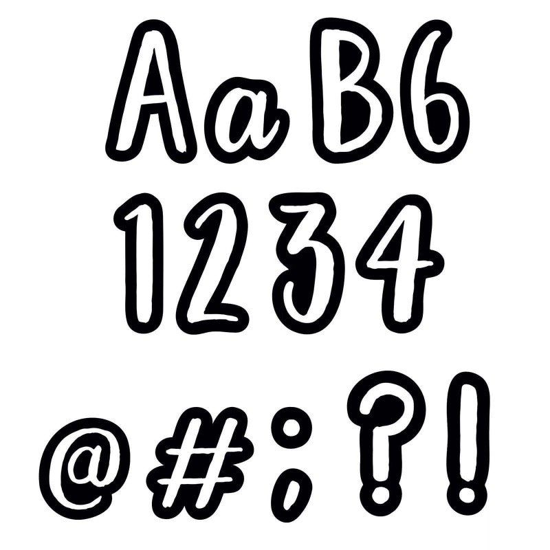 Creative Teaching Press 4 Inch Bold Bright Class Cafe Letters, Designer (CTP 1842)