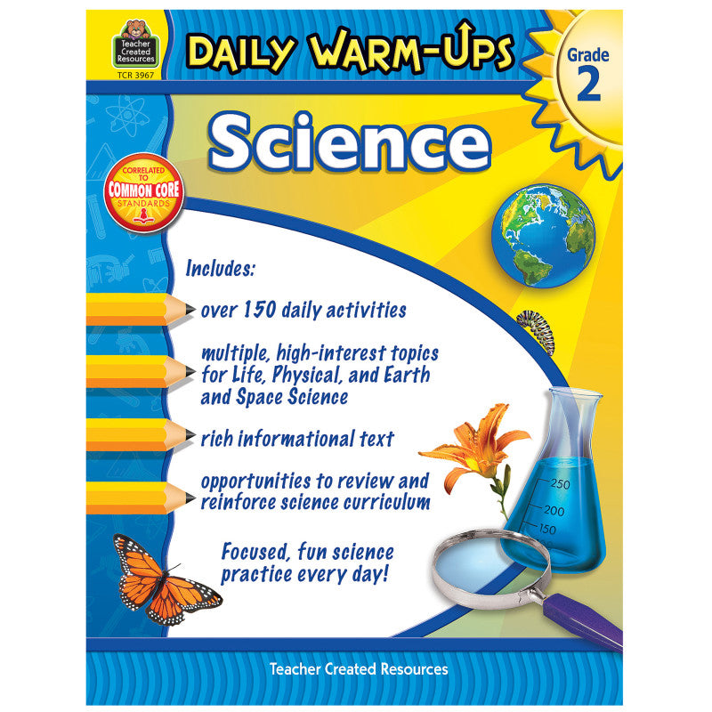 Teacher Created Resources Daily warm Ups, Grade 2 (TCR3967)
