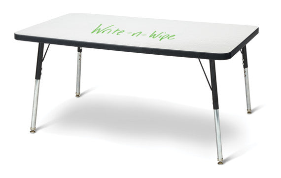 Jonti-Craft Berries Rectangle Dry Erase Table, 36"W x 24"D