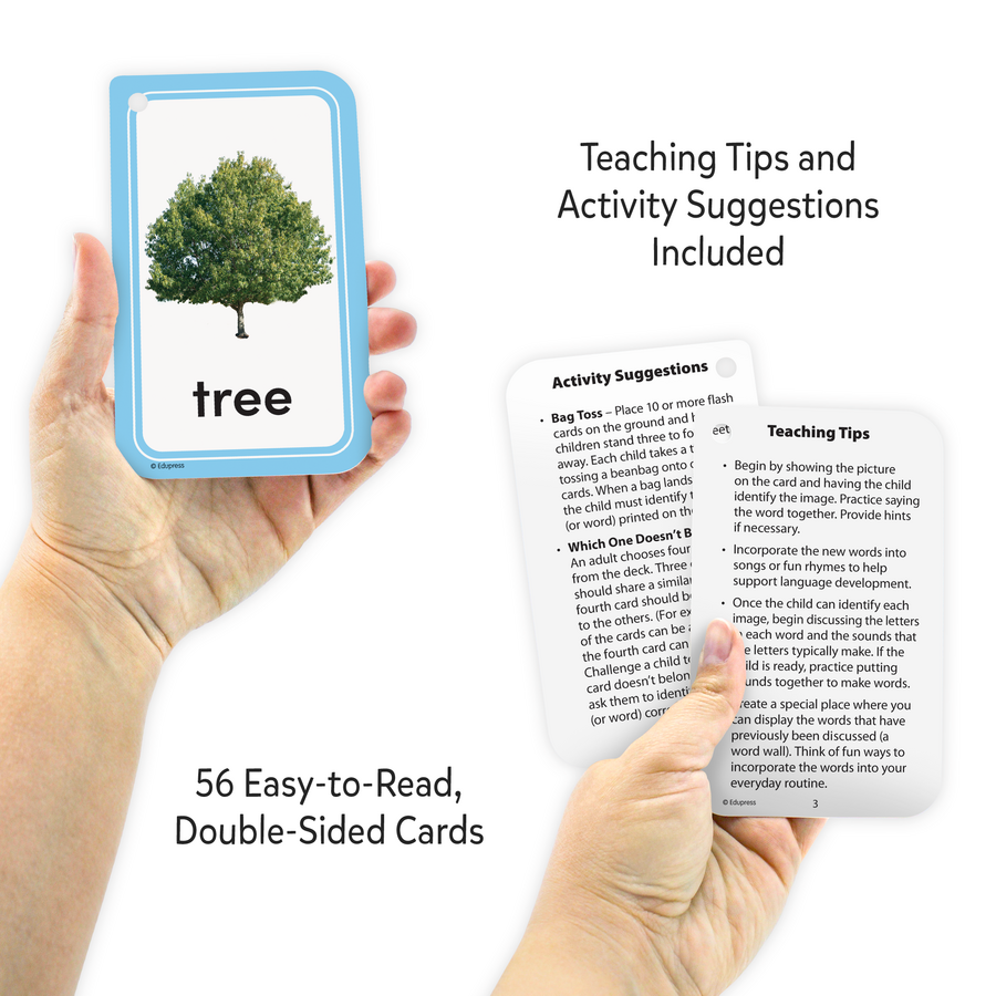 Teacher Created Resources First Words Flash Cards, 3⅛" x 5⅛", 56 Cards (EP 62069)