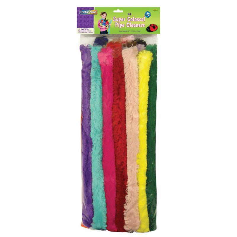 Dixon Super Colossal Stems, Assorted, 24 Pack (DIXPAC 7184)