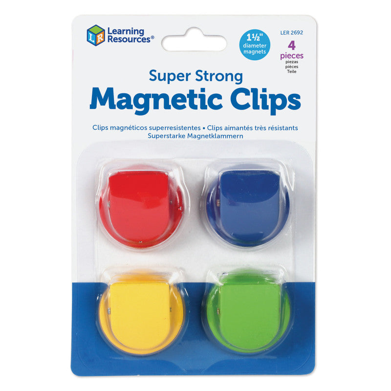 Learning Resources Super Strong Magnetic Clips (LER 2692)