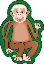 SHAPES ETC. Mini Notepad - Monkey