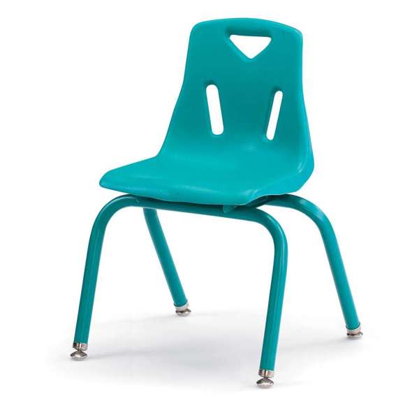 Jonti-Craft Berries Stacking Chair with Powder Coated Legs, 14", Color Variants
