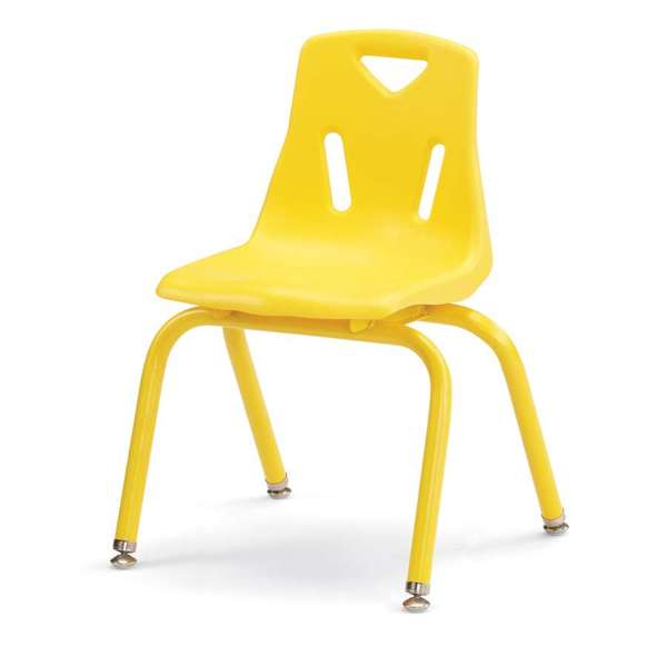 Jonti-Craft Berries Stacking Chair with Powder Coated Legs, 14", Color Variants