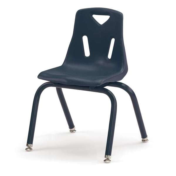 Jonti-Craft Berries Stacking Chair with Powder Coated Legs, 14", Color Variants