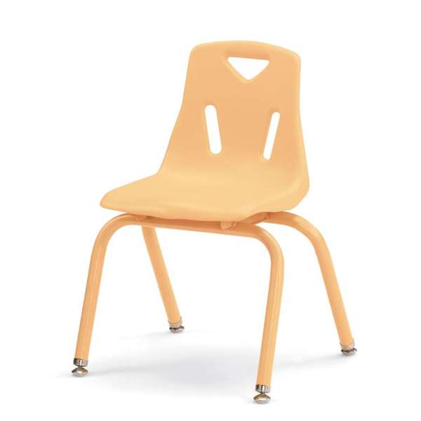 Jonti-Craft Berries Stacking Chair with Powder Coated Legs, 14", Color Variants