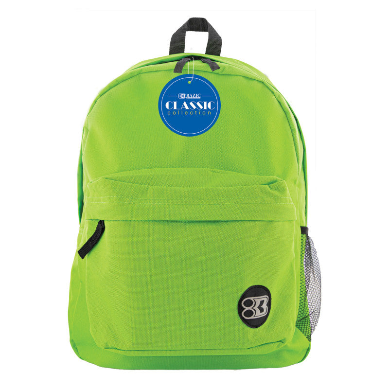 Bazic 17 Inch Classic Backpack, Color Variants
