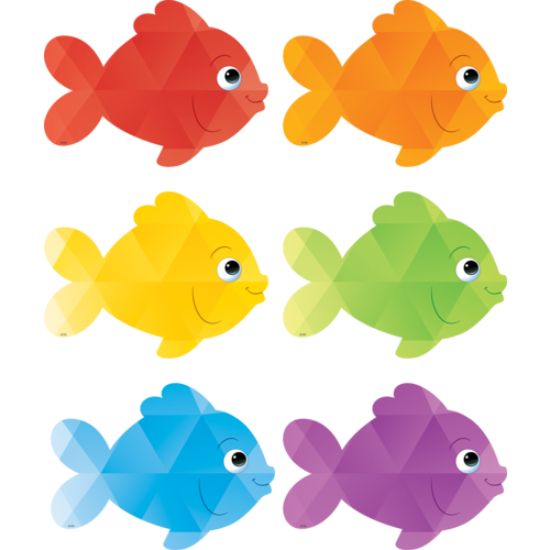 Teacher Created Resources Colorful Fish Accents (TCR 3549)
