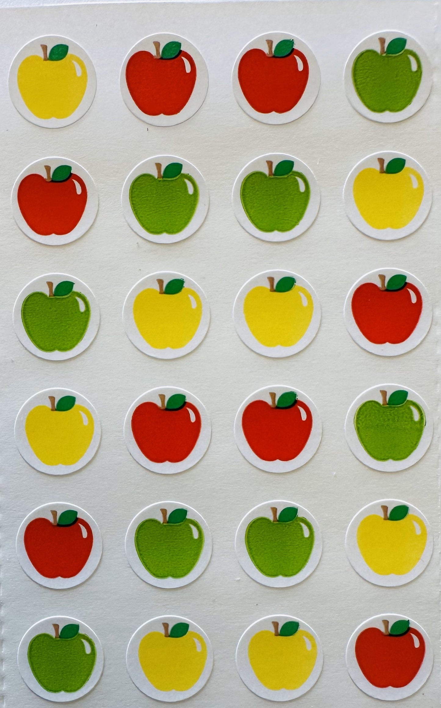 SHAPES ETC. Incentive Stickers - Apple (Pack of 1728)