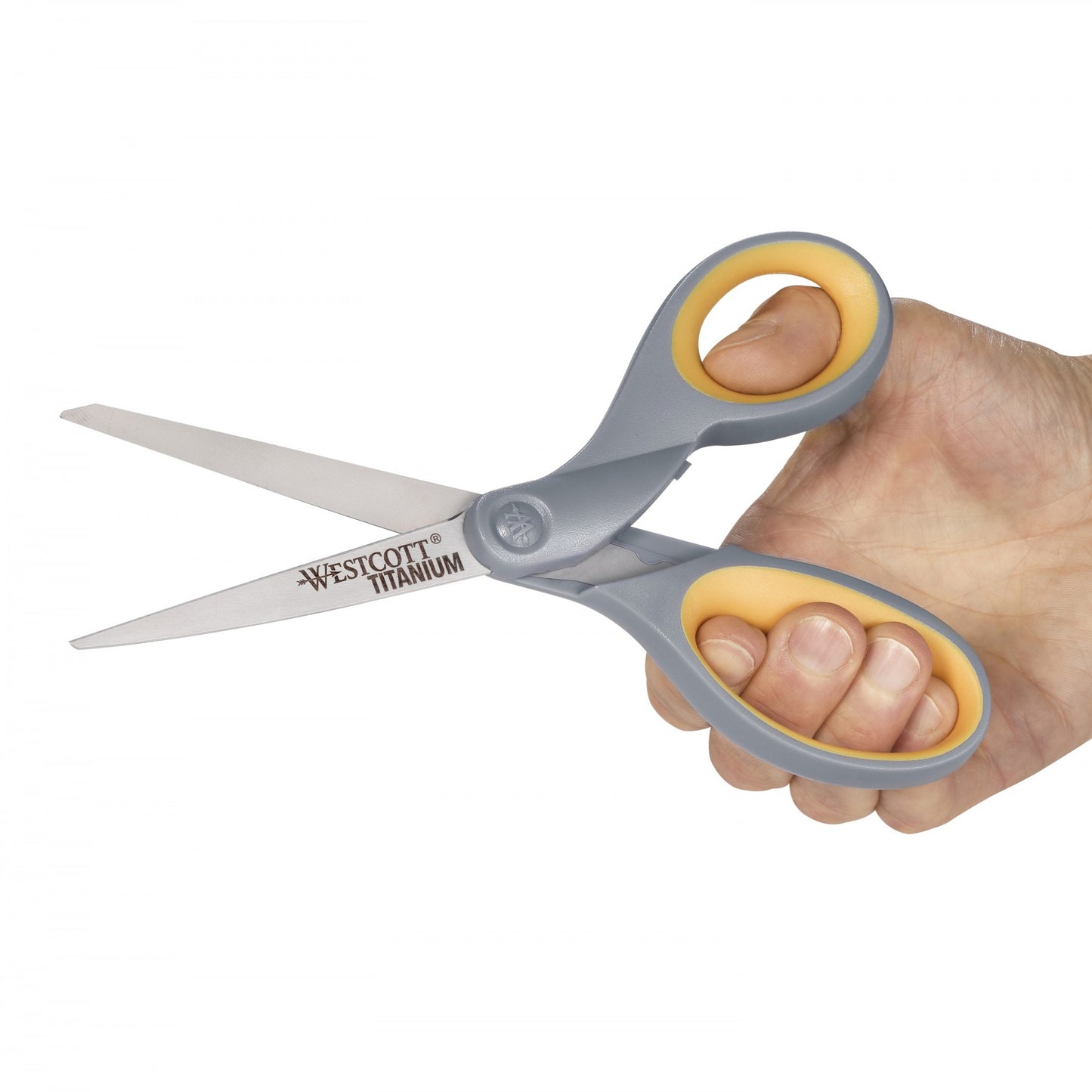 Westcott Titanium Bonded Scissors, Soft Grip, 8 Inch (ACM 13529)