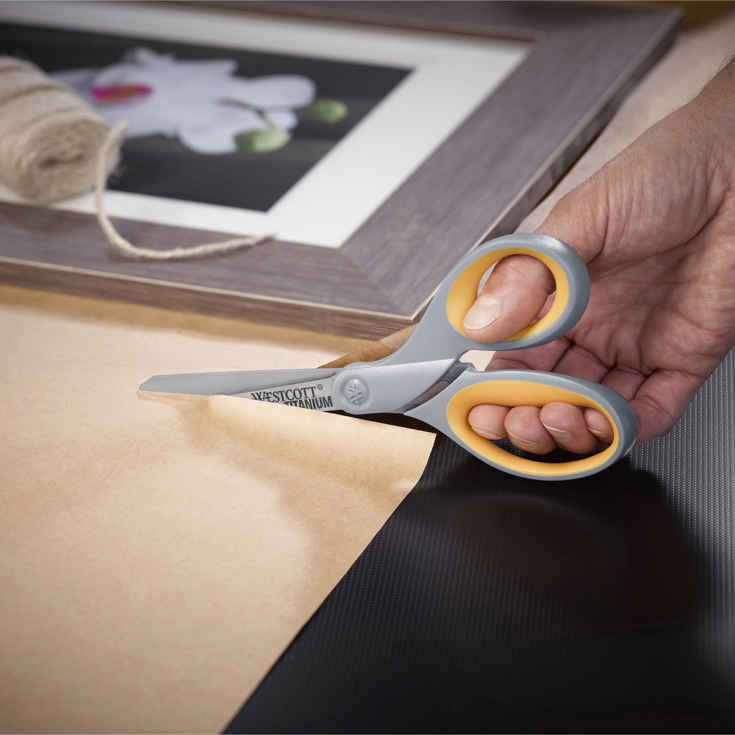 Westcott Titanium Bonded Scissors, Soft Grip, 8 Inch (ACM 13529)