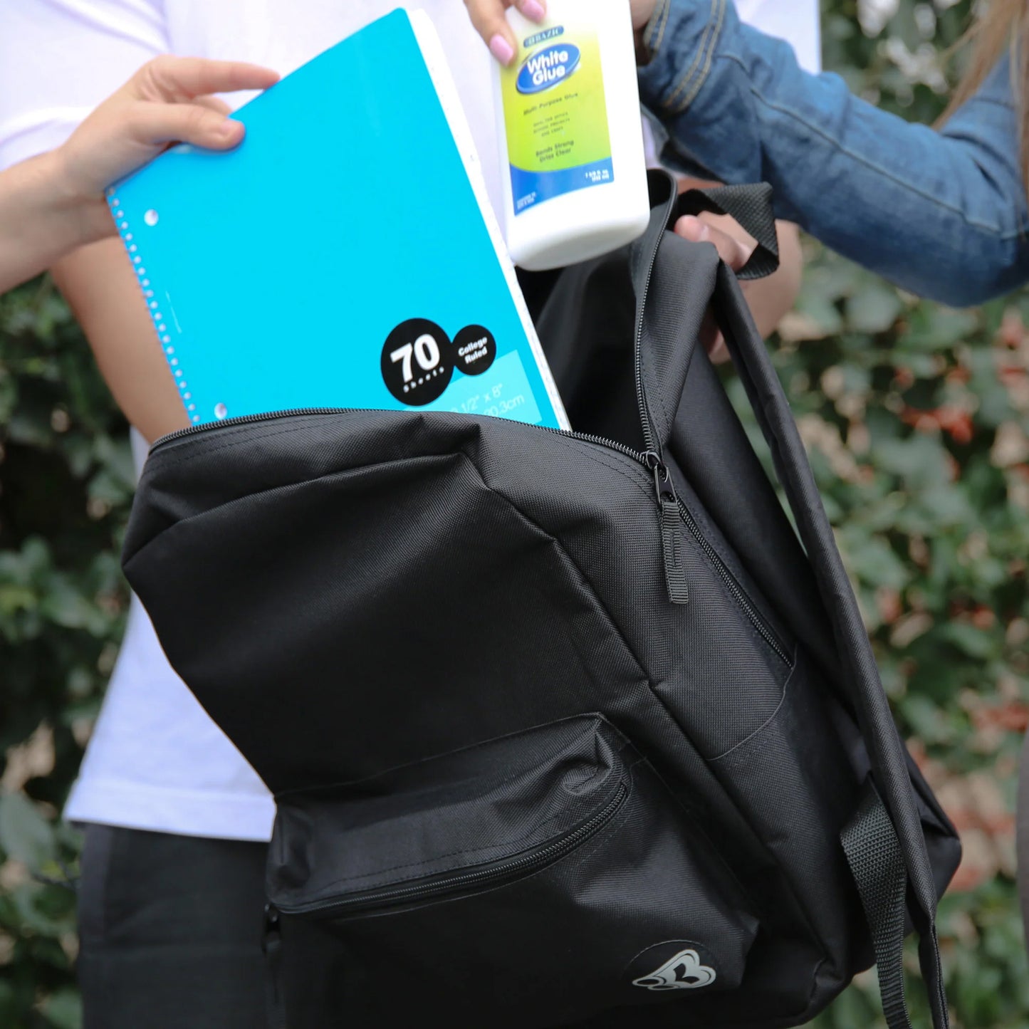 Bazic 17 Inch Classic Backpack, Color Variants