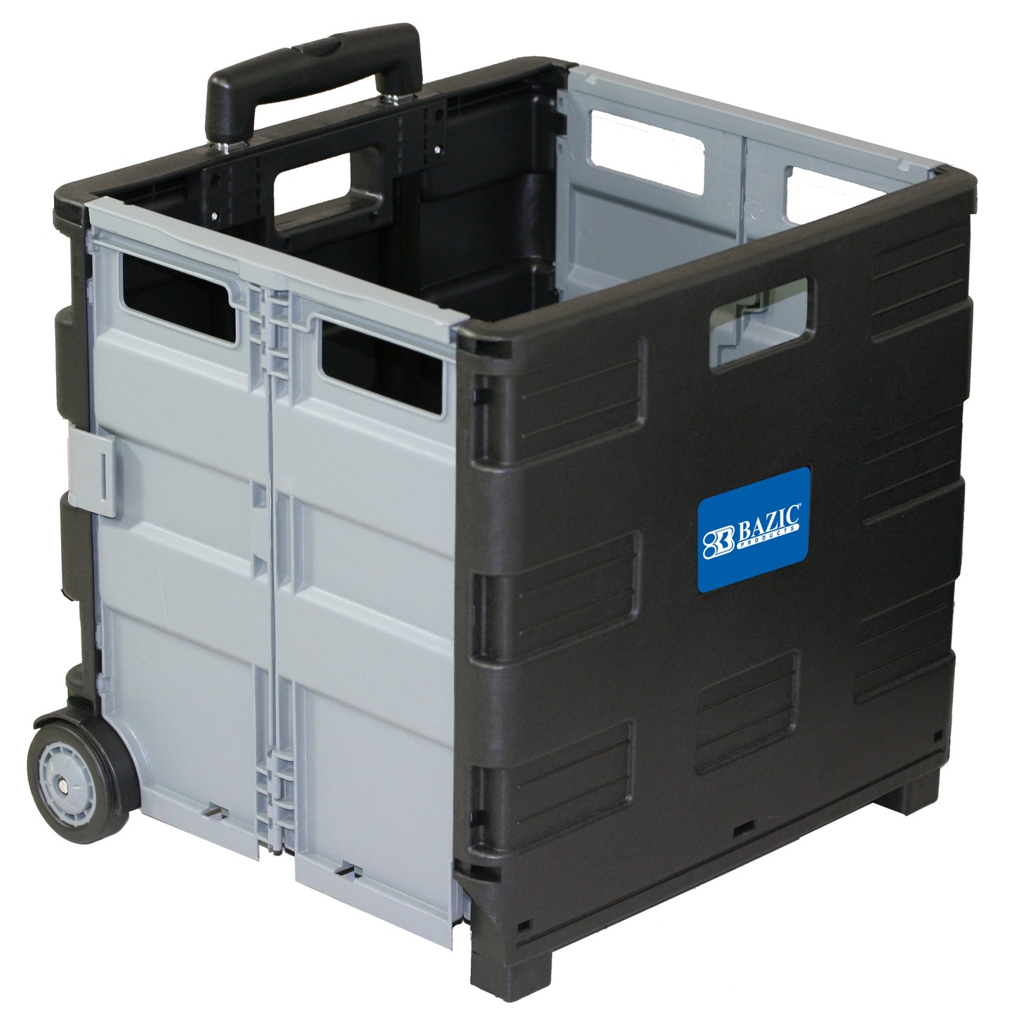 Bazic Rolling Cart, Black (BAZ 2196)