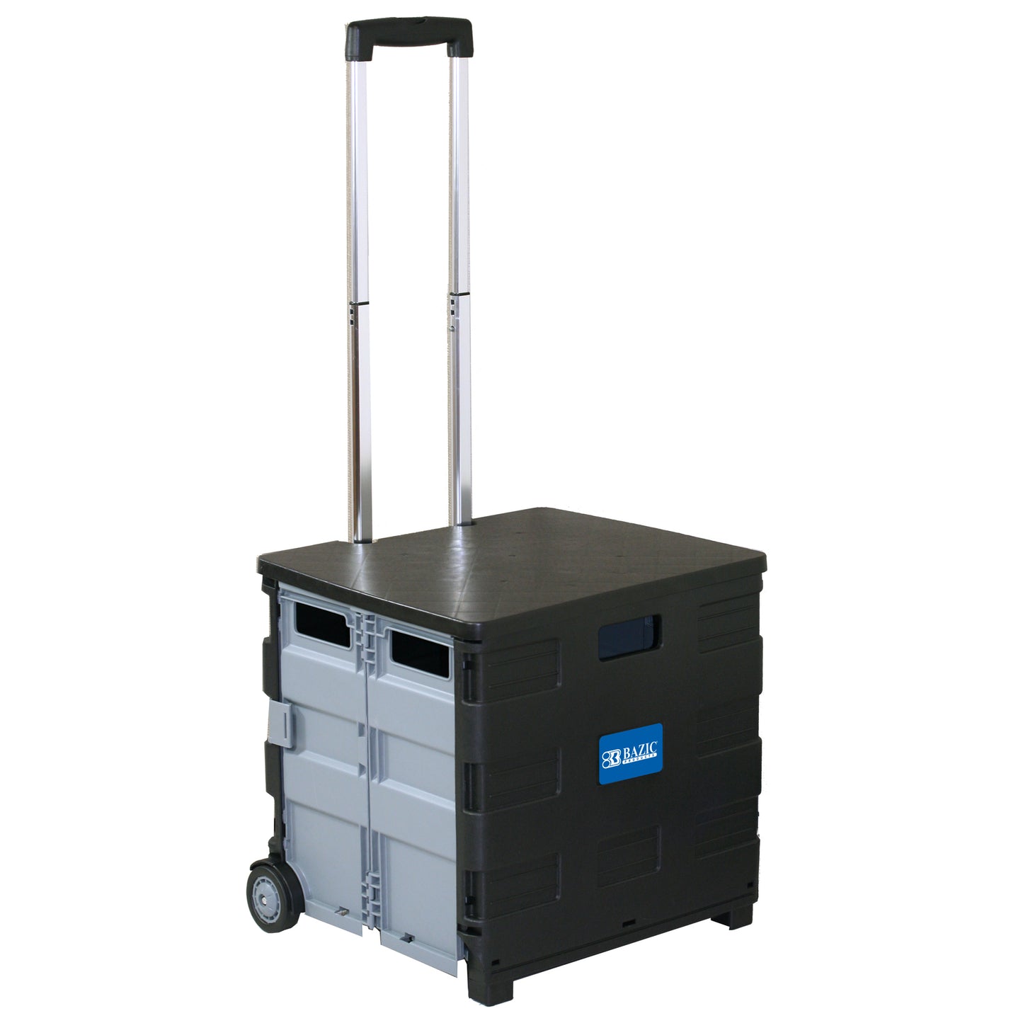 Bazic Rolling Cart, Black (BAZ 2196)