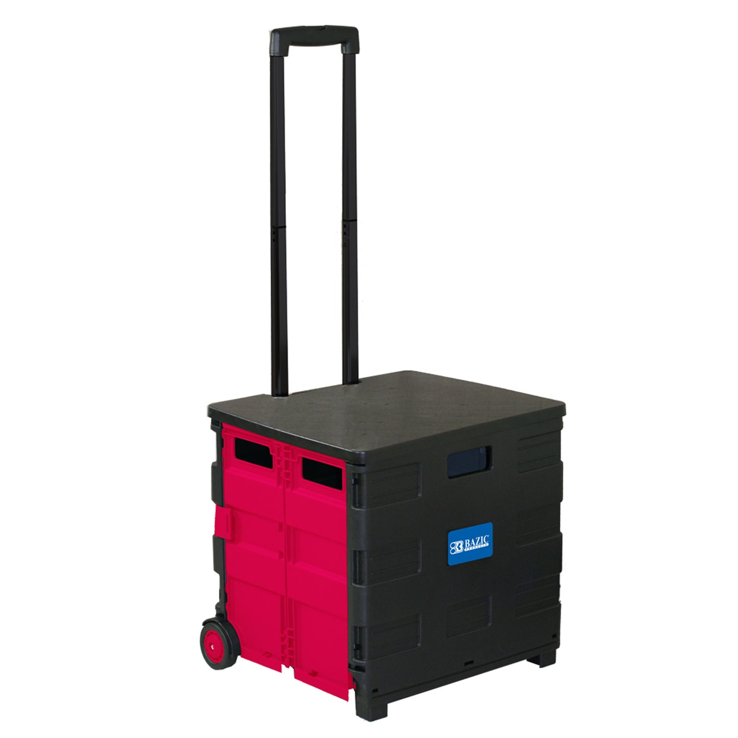 Bazic Rolling Cart, Red (BAZ 2199)