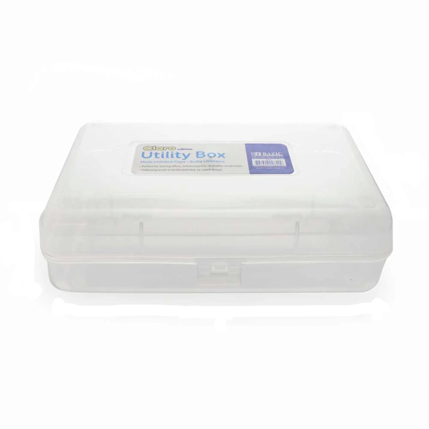 Clear Multipurpose Utility Box, Pack of 6