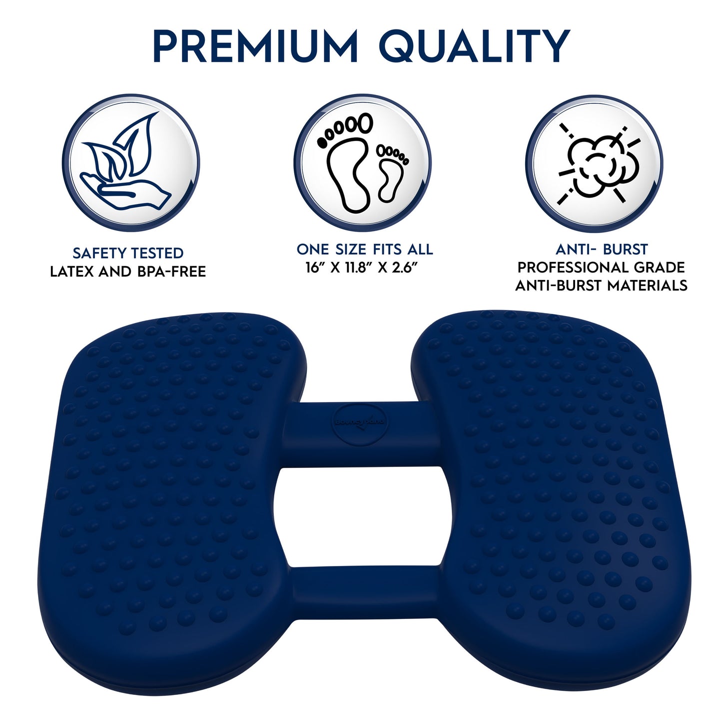 Bouncy Bands Wiggle Feet Sensory Cushion (BBAWFBL)