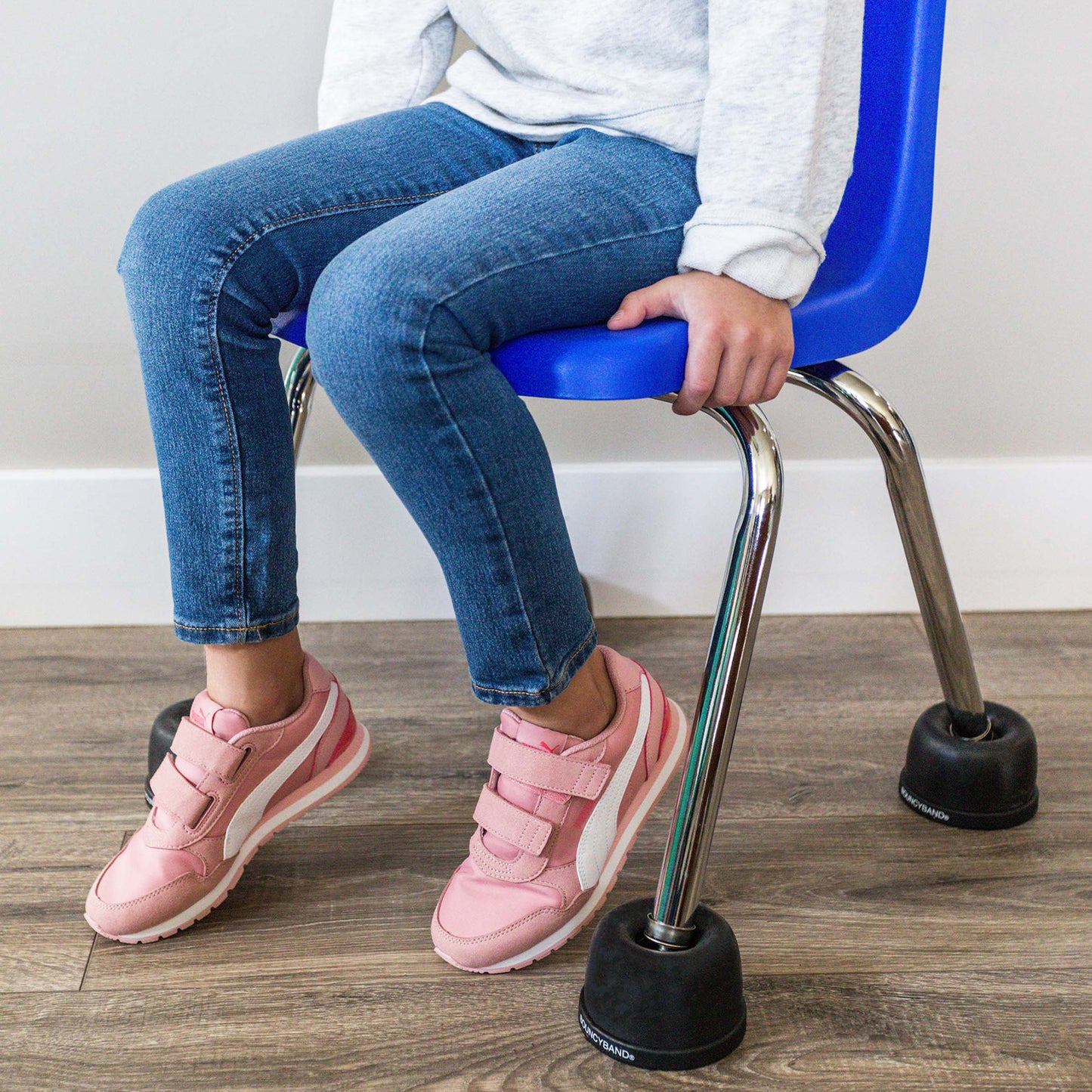 Bouncy Bands Wiggle Wobble Chair Feet, Set of 4 (BBAWWCF)