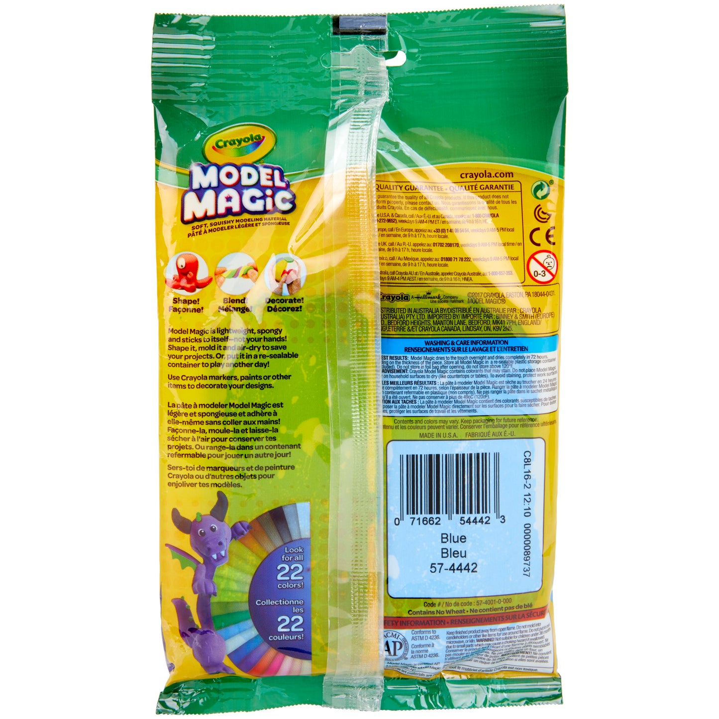 Model Magic® Modeling Compound, Blue, 4 oz. Per Pack, 6 Packs