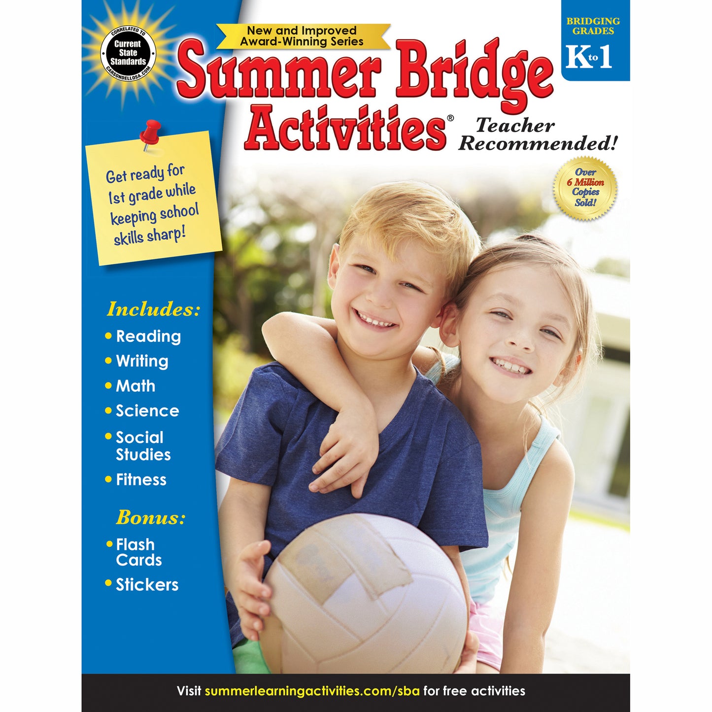 Carson Dellosa Summer Bridge Activities Grades K-1 (CD-704696)