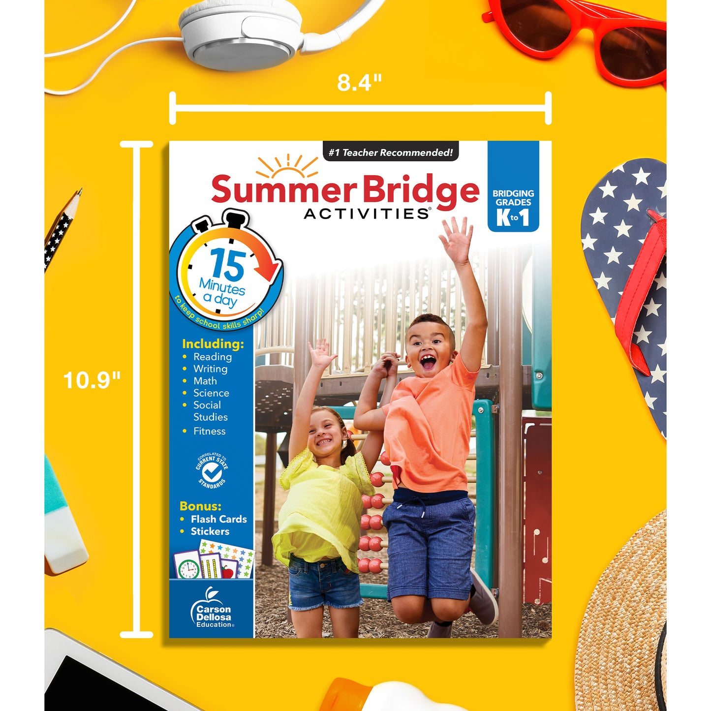 Carson Dellosa Summer Bridge Activities Grades K-1 (CD-704696)