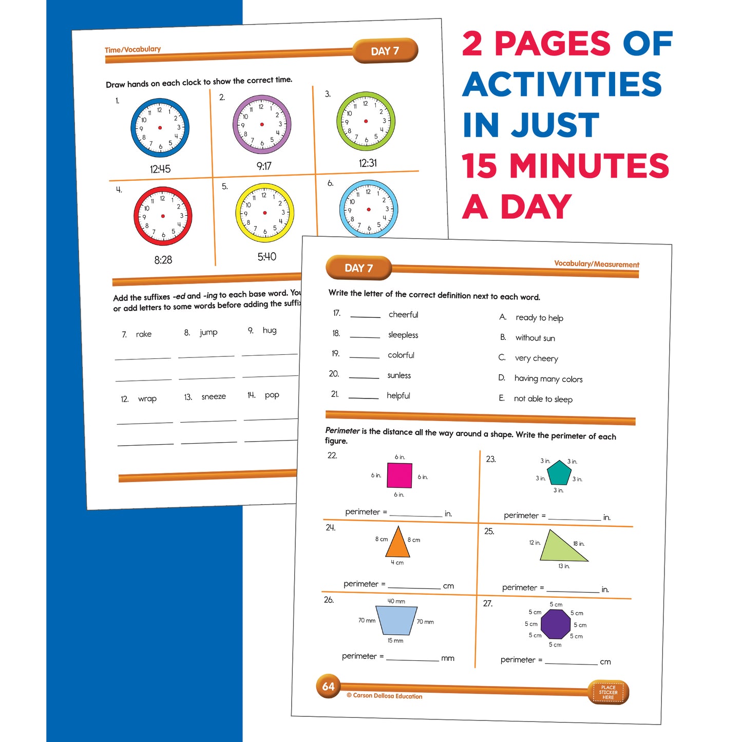 Carson Dellosa Summer Bridge Activities Grades 2-3 (CD-704698)