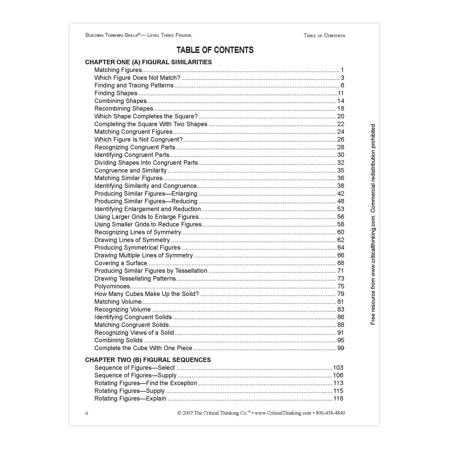 Building Thinking Skills® Book, Level 3, Grade 7-12+