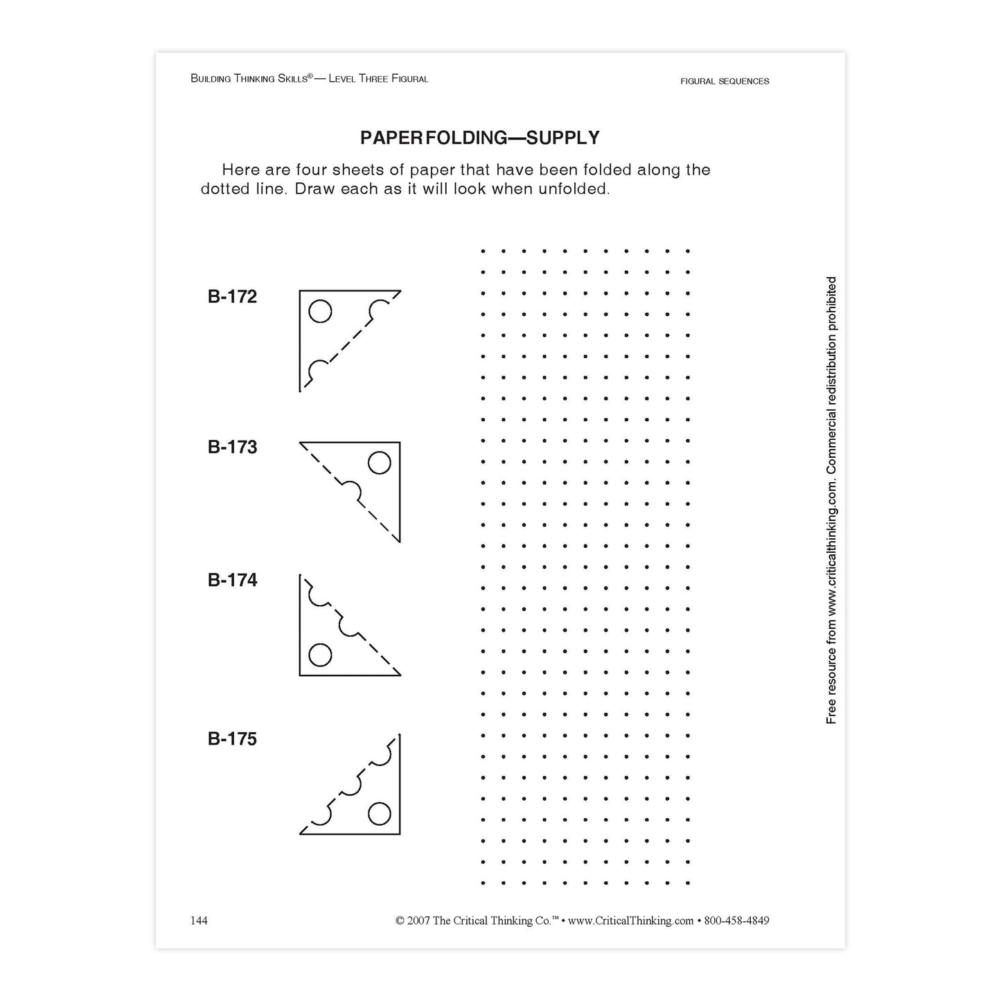 Building Thinking Skills® Book, Level 3, Grade 7-12+