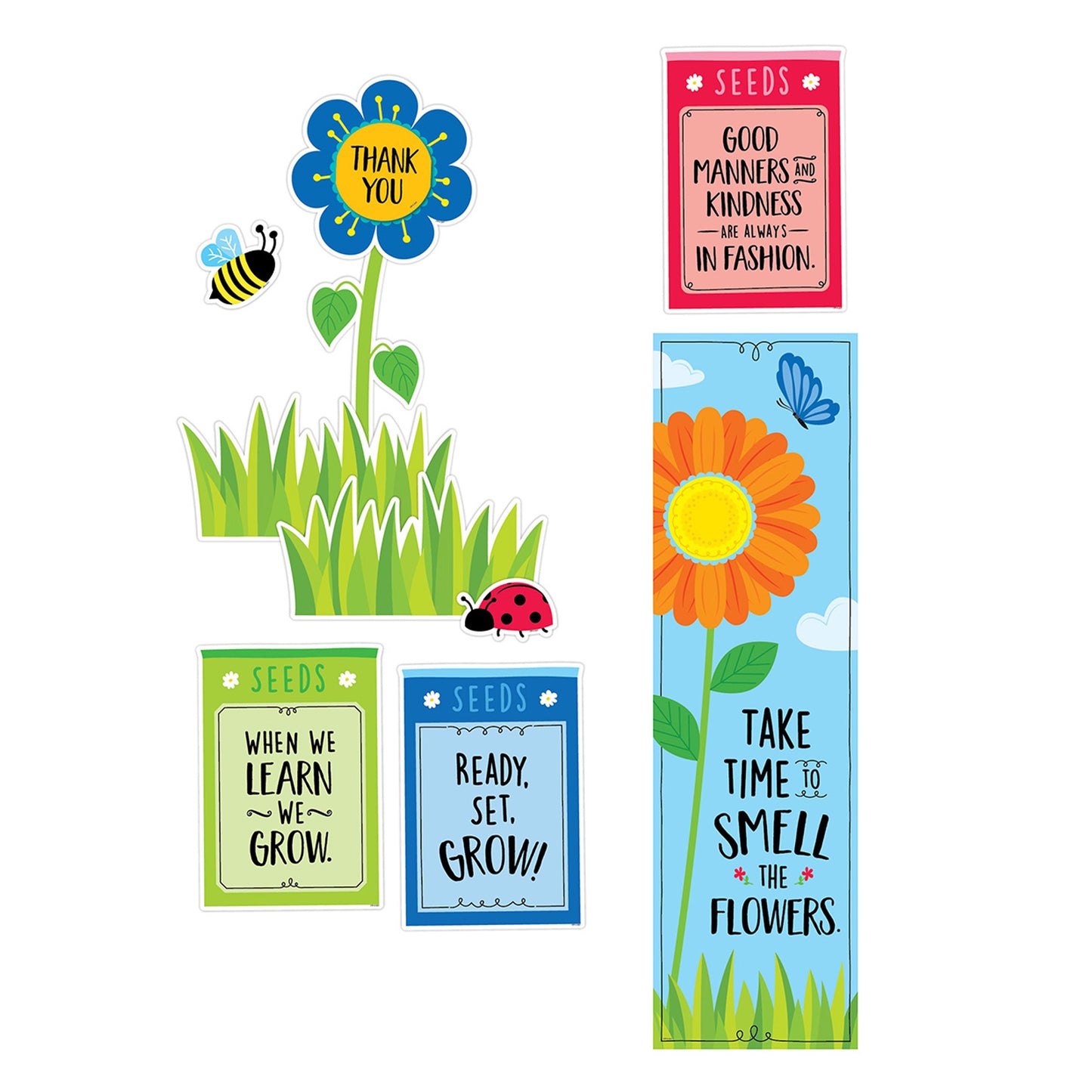 3D Pop! Year-Round Seasonal Accents Bulletin Board Set
