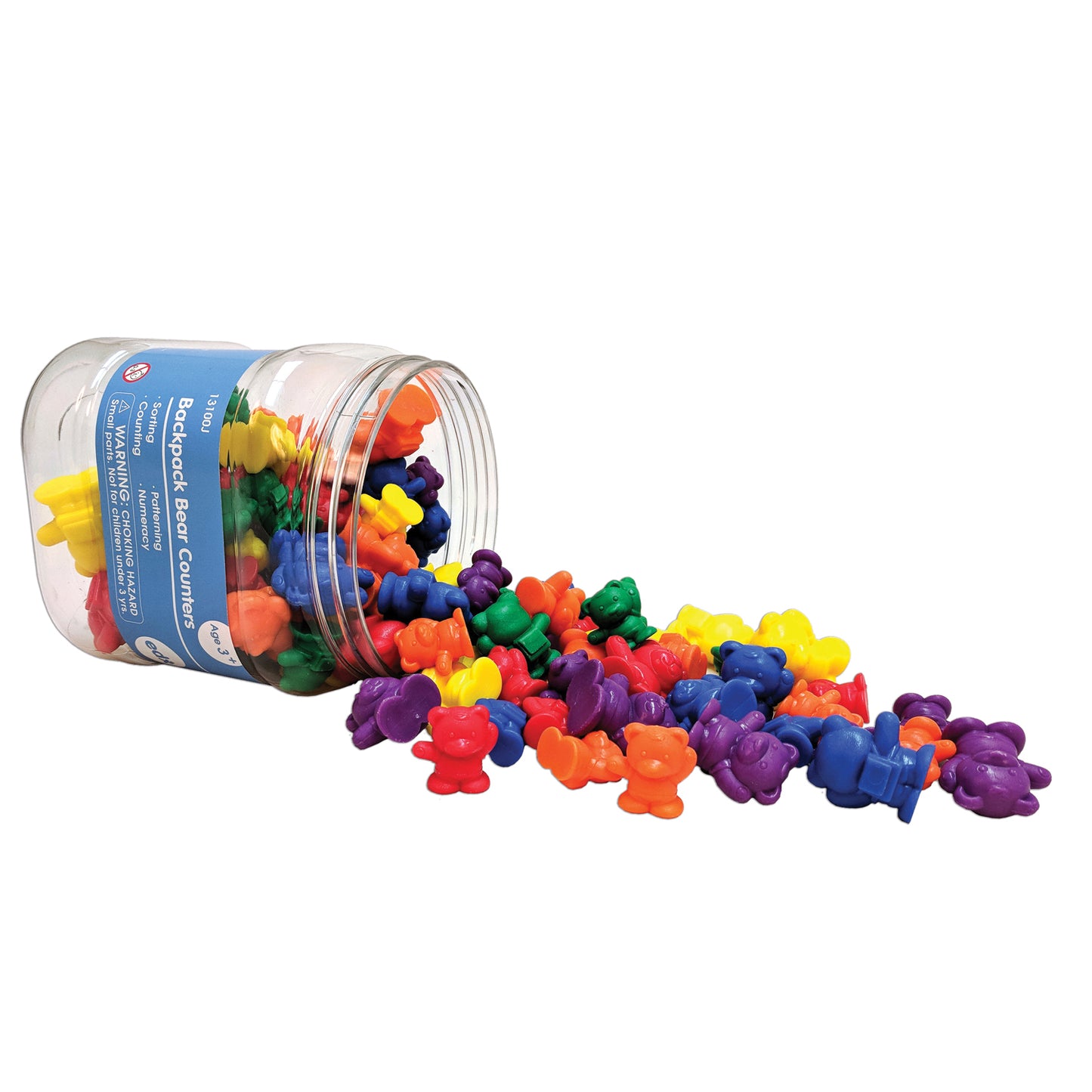 Backpack Bear Counters - Set of 96