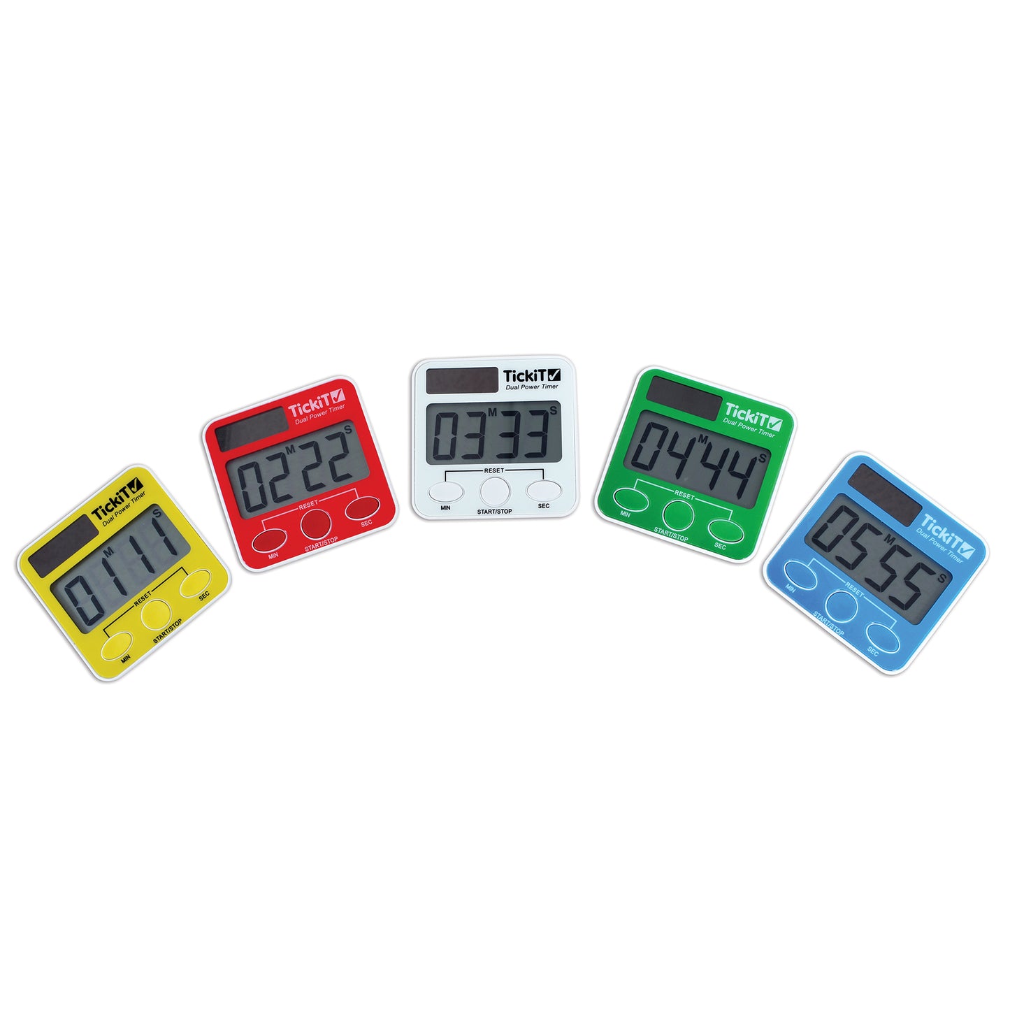 Learning Advantage Dual Power Timer, Set of 5 (CTU 9500)
