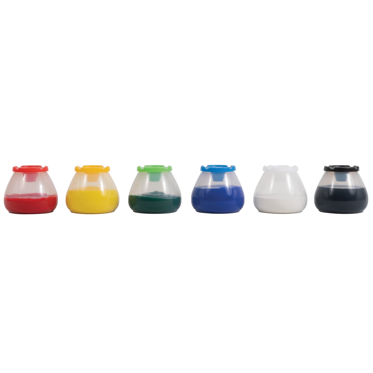 No Spill No Tip Paint Pots, 6 Per Set, 2 Sets