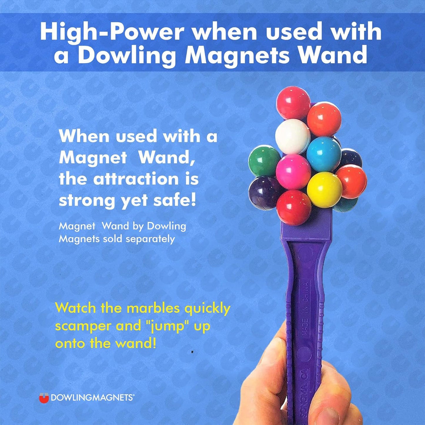 20 Magnet Marbles, Assorted Colors, 3 Packs