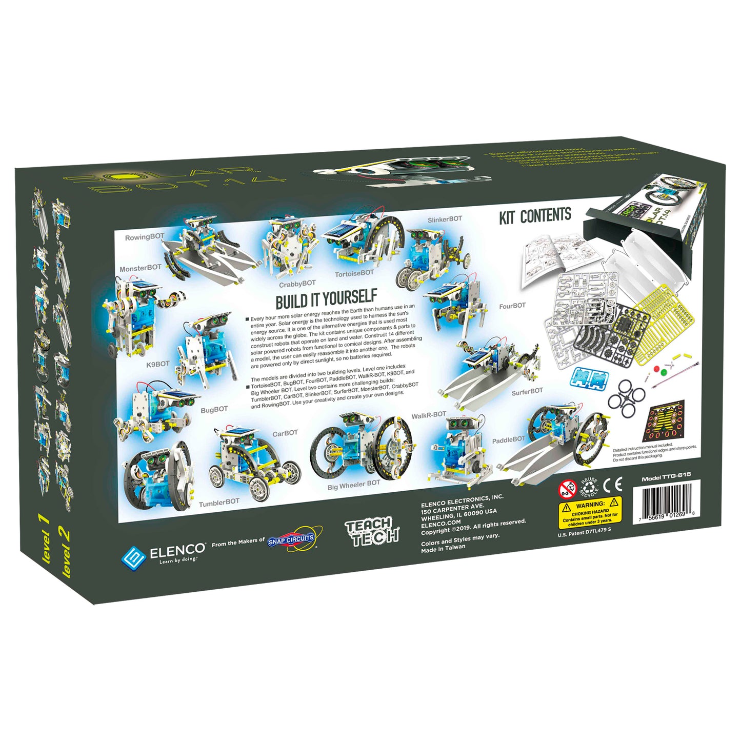 Elenco Electronics Solarbot.14 (EE-TTG615)