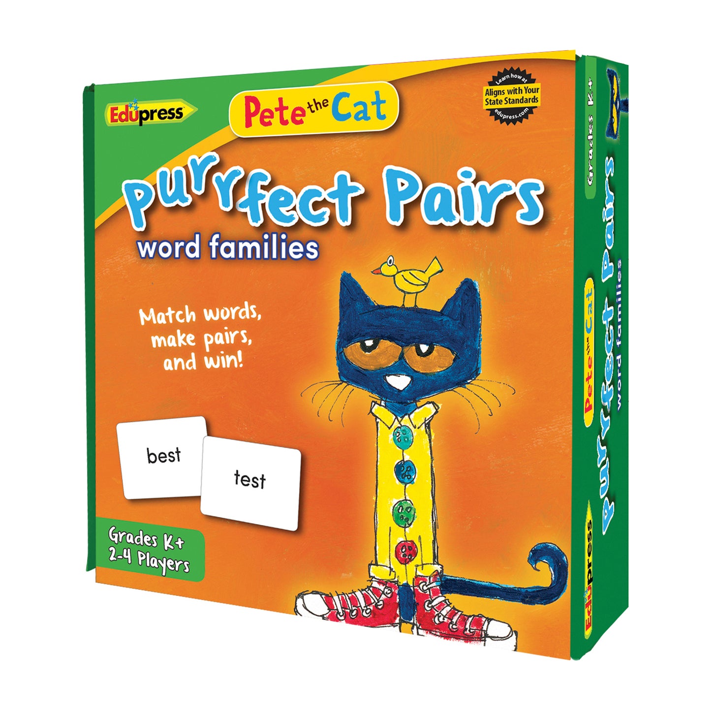 Pete The Cat Purrfect Pairs Word Families Game (EP-63532)