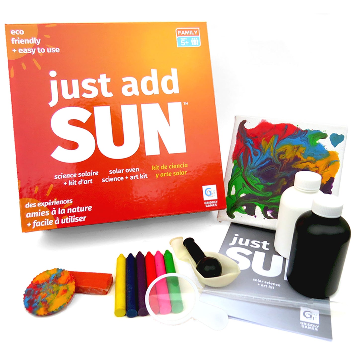 Griddly Games Just Add Sun Solar Science Art Kit (GRG 4000566)