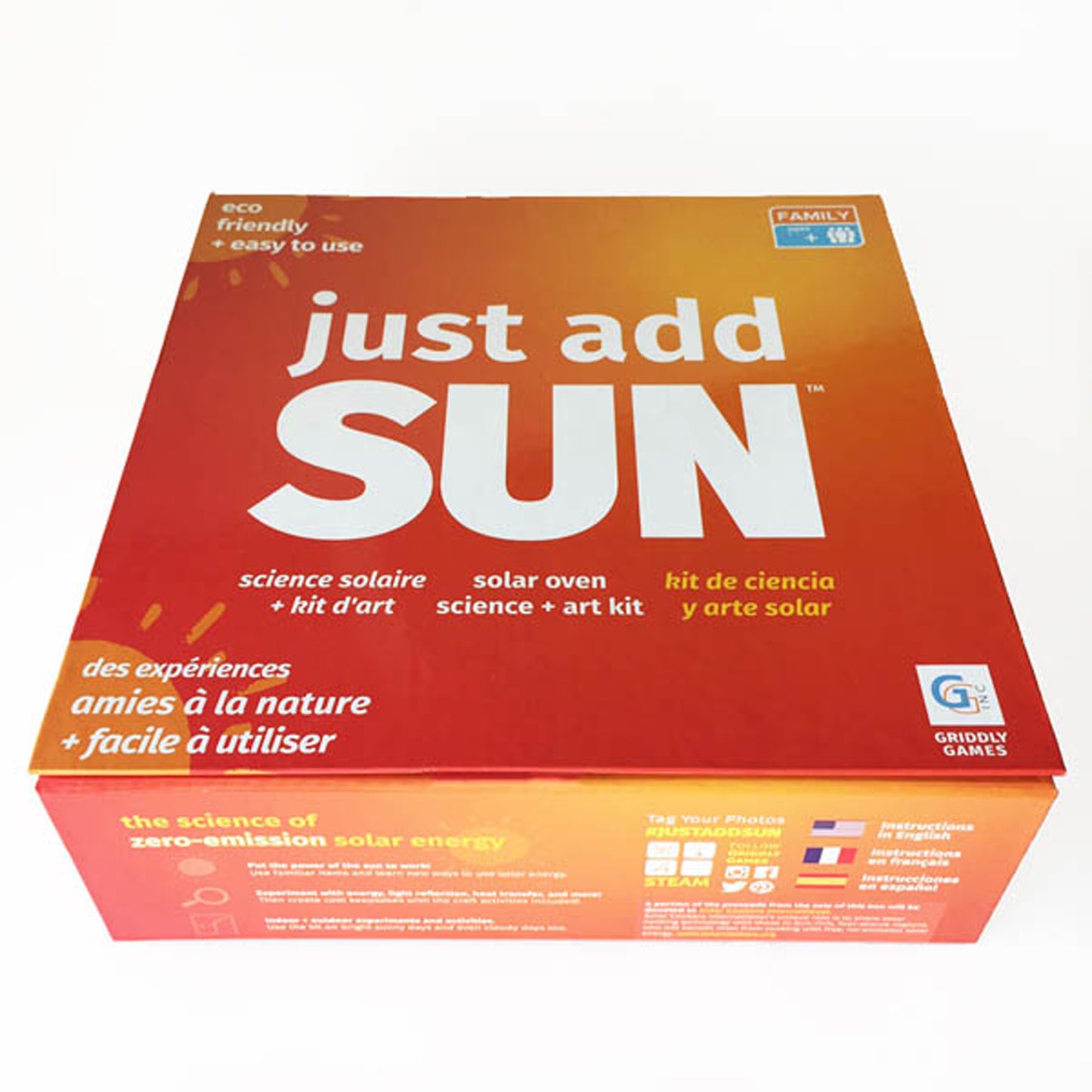 Griddly Games Just Add Sun Solar Science Art Kit (GRG 4000566)