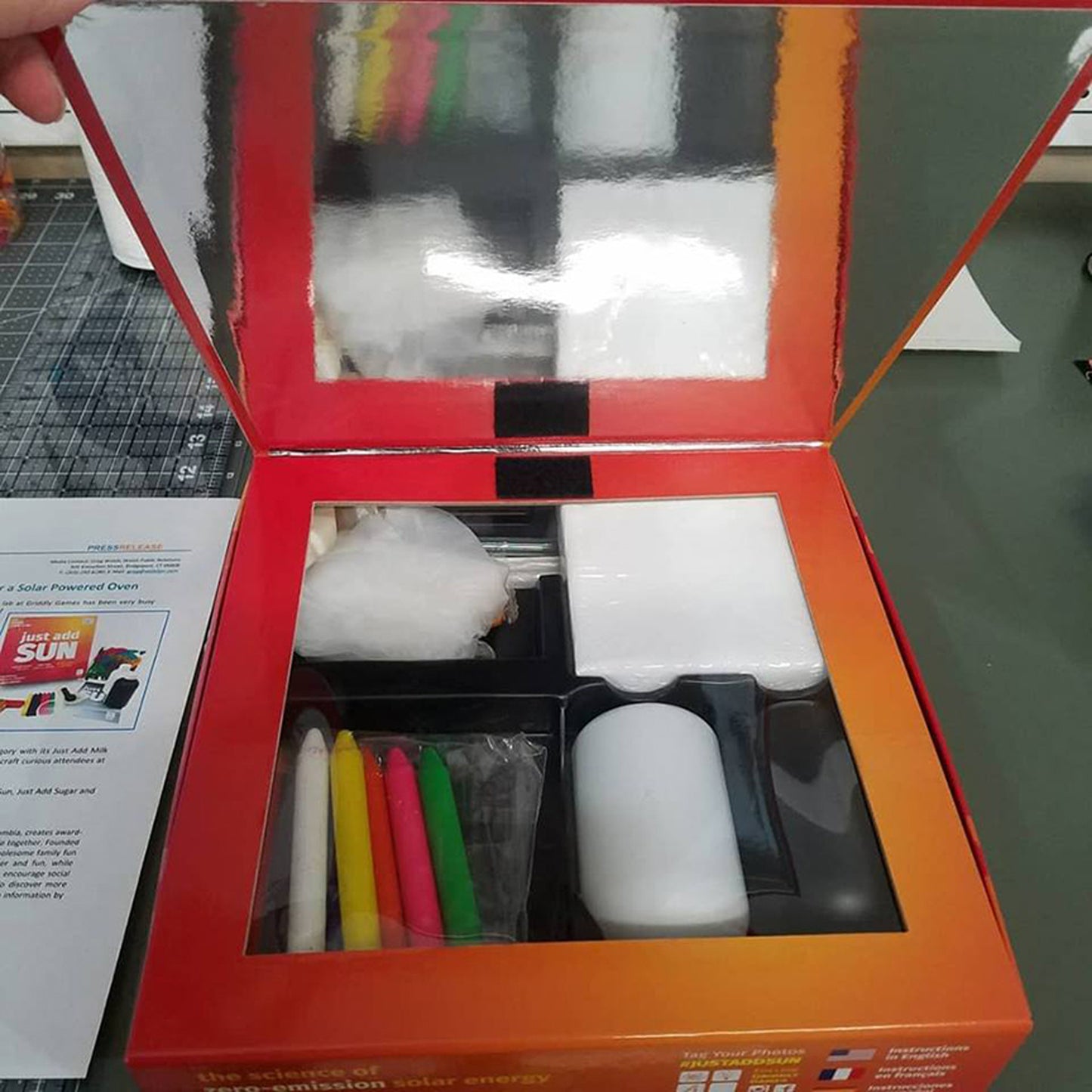 Griddly Games Just Add Sun Solar Science Art Kit (GRG 4000566)