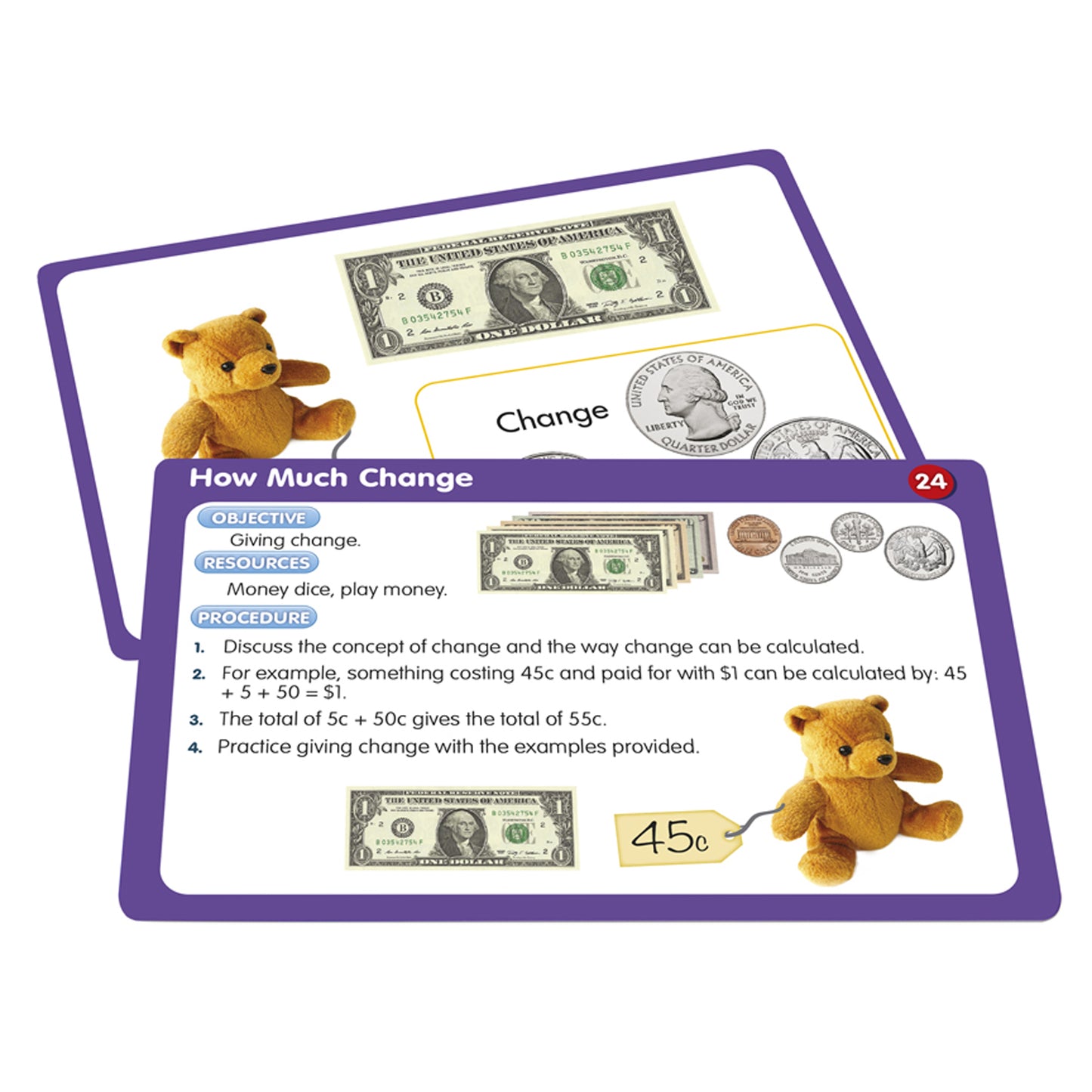 Junior Learning 50 Money Activities (JRL 336)
