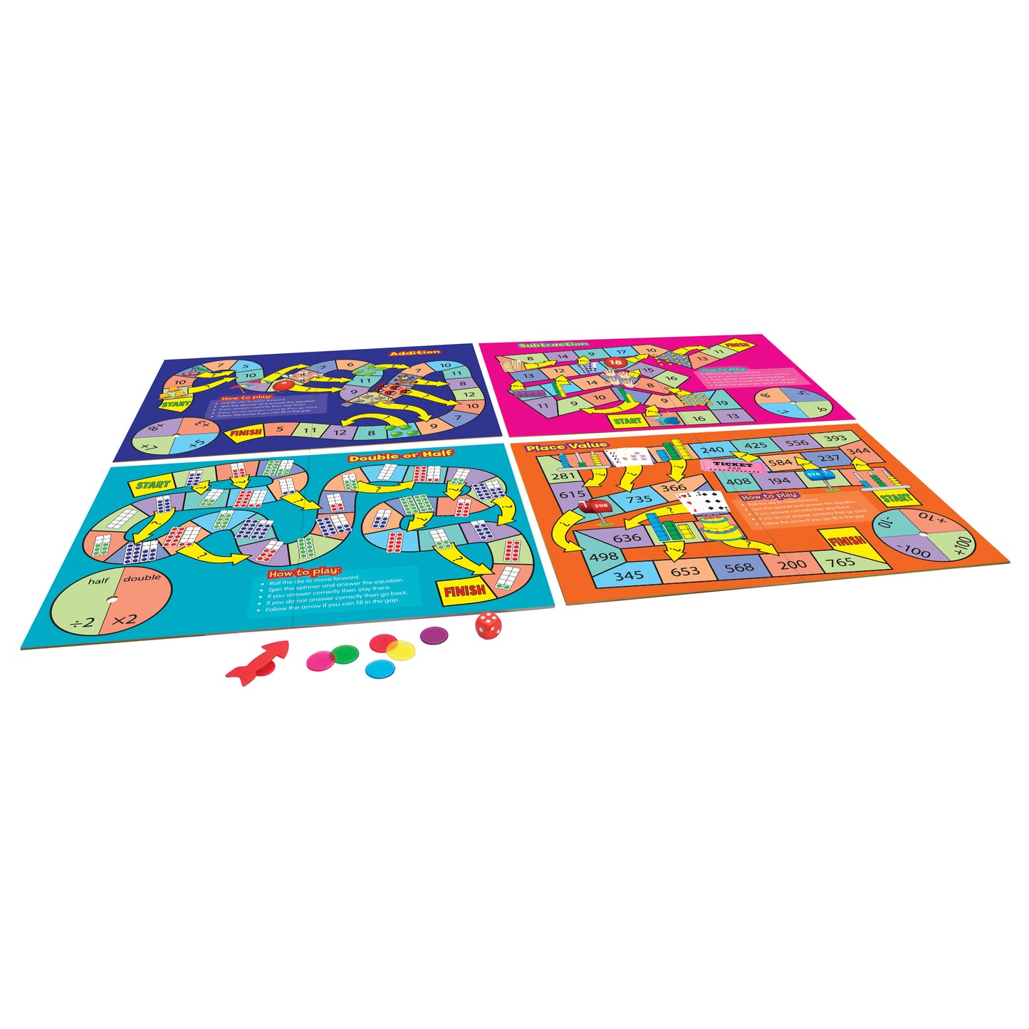 Junior Learning Math Board Game (JRL425)