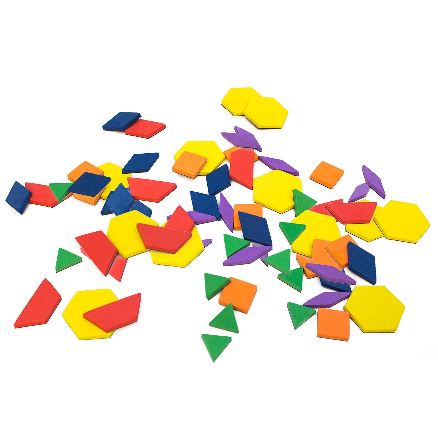 Junior Learning Rainbow Pattern Blocks (JRL 613)