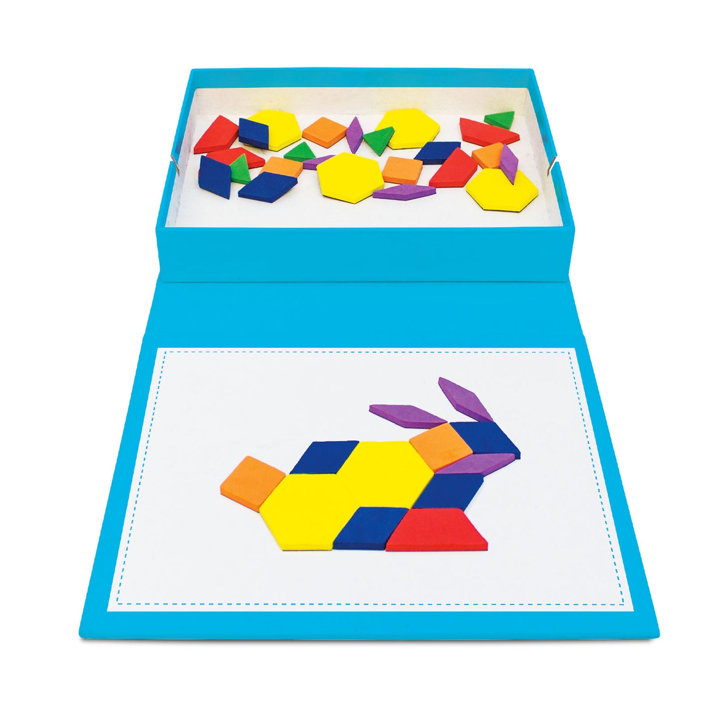 Junior Learning Rainbow Pattern Blocks (JRL 613)