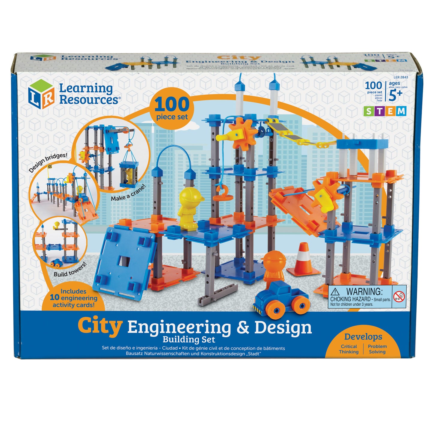Learning Resources City Builder Engineering Set (LER 2843)