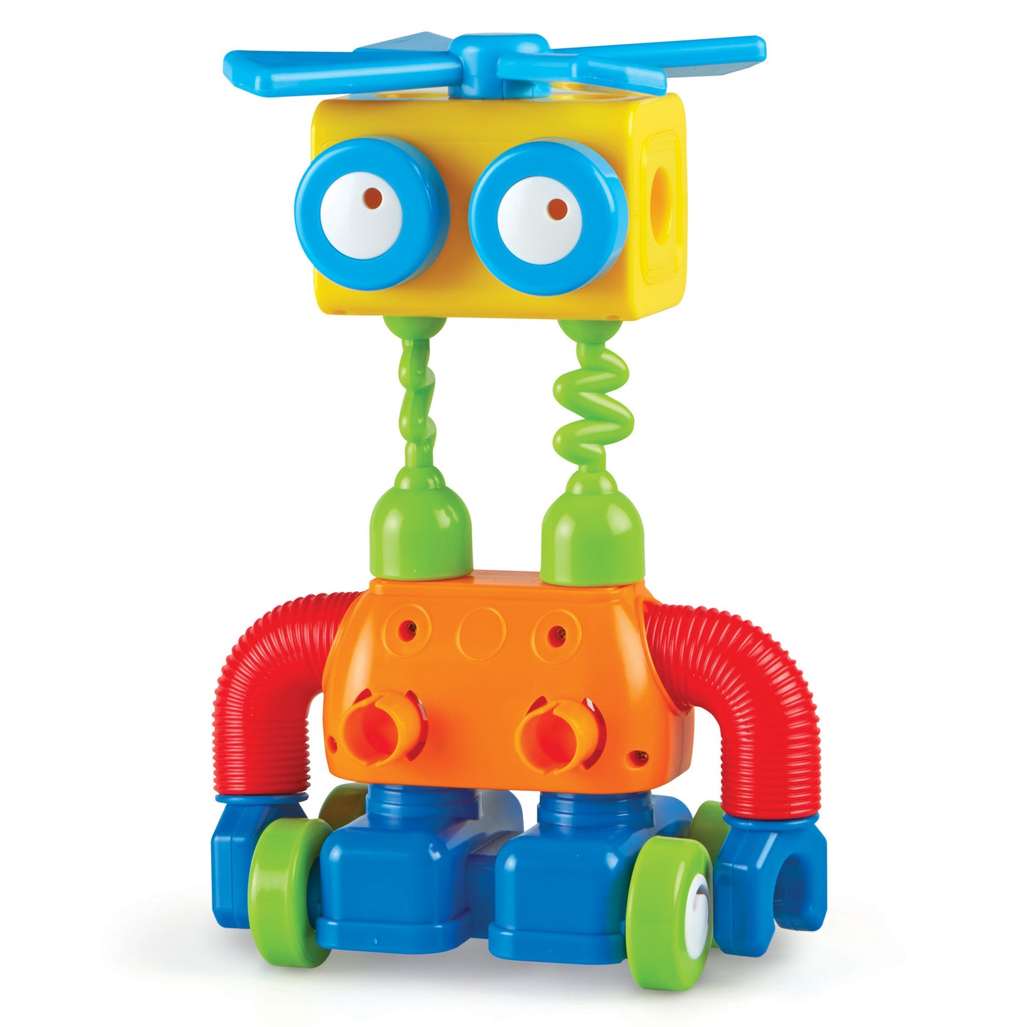 1-2-3 Build It!™ Robot Factory, 18 Pieces
