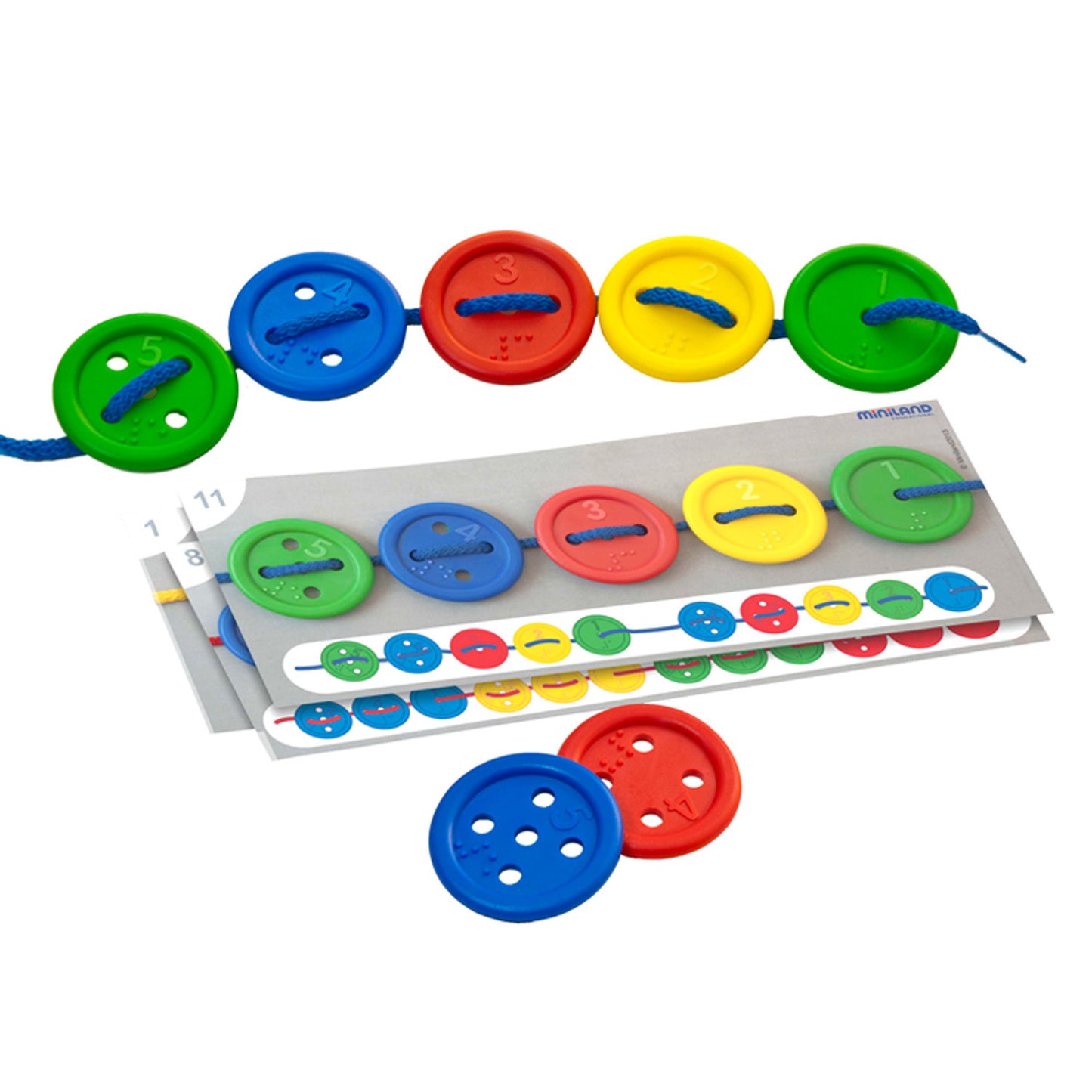 Activity Buttons, 57 Pieces