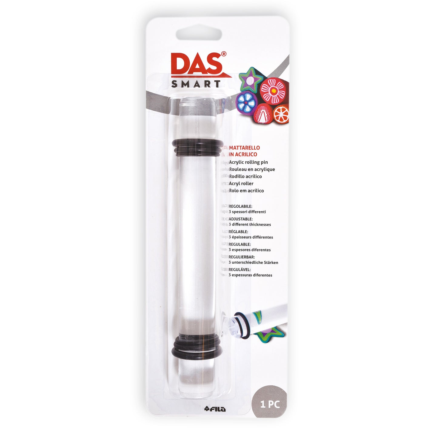 Acrylic Roller, Pack of 2